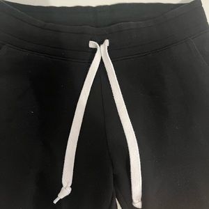 PINK black logo joggers size XS